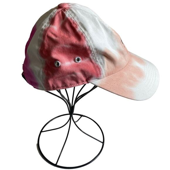 Adidas Originals Small Logo Adjustable‎ Cap Hat in Pink Wash Women’s One Size - Picture 6 of 11